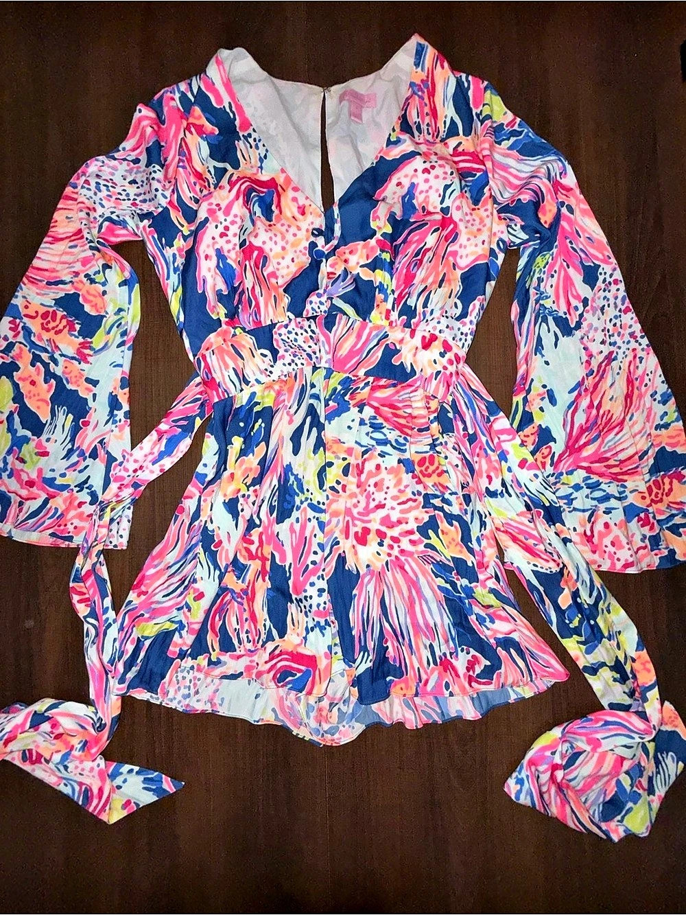 Lilly Pulitzer Gloria Romper in Sunken Treasure - Rare HTF Unicorn Size 2